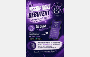 Inscriptions 2026/2027